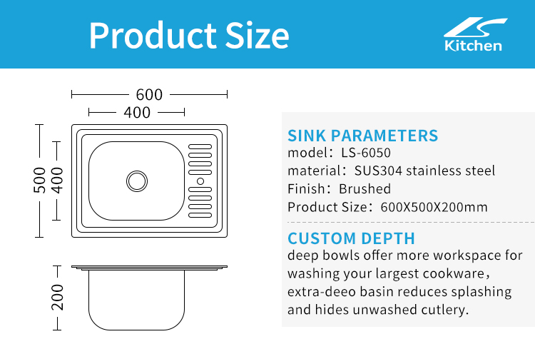 Wastafel dapur stainless steel dari produsen sumber